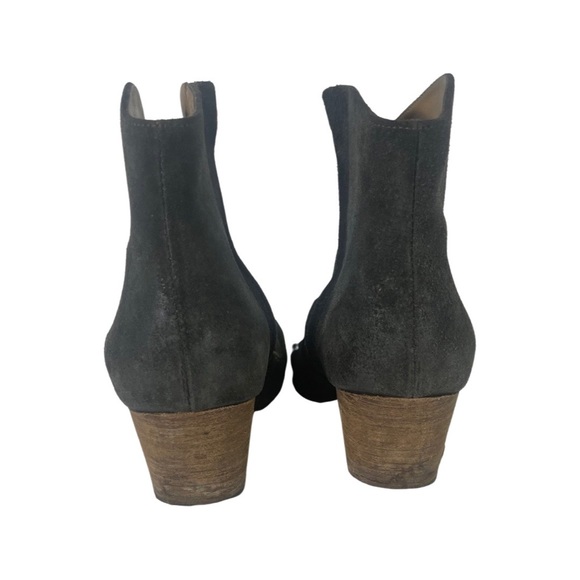 Isabel Marant suede leather ankle boots damaged size 38 - Picture 4 of 8